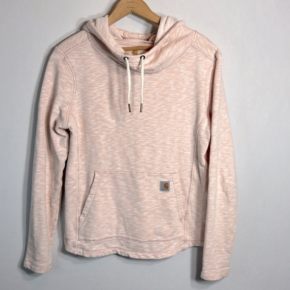 Carhartt Tops - Carhartt Slightly Fitted Dusty Pink Hoodie size S (4-6)